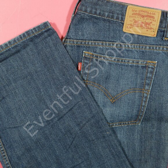 Levi's Denim - Vintage Levis 577 Jeans Womens 35 Lower Rise Loose Fit Plus 90s